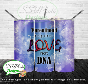 Parenthood 20 OZ Skinny TumblerD Digital Design