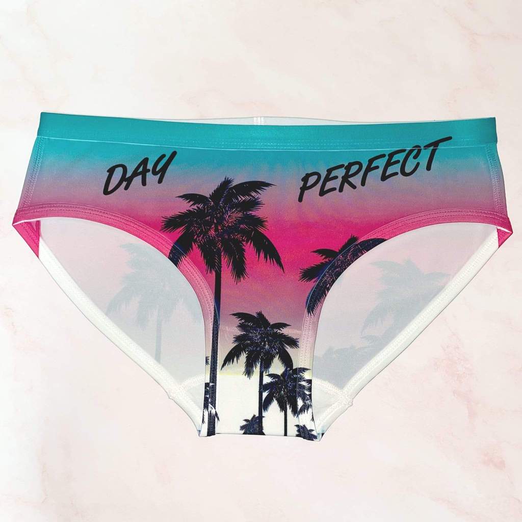 Custom Printed Women Bikini Underwear