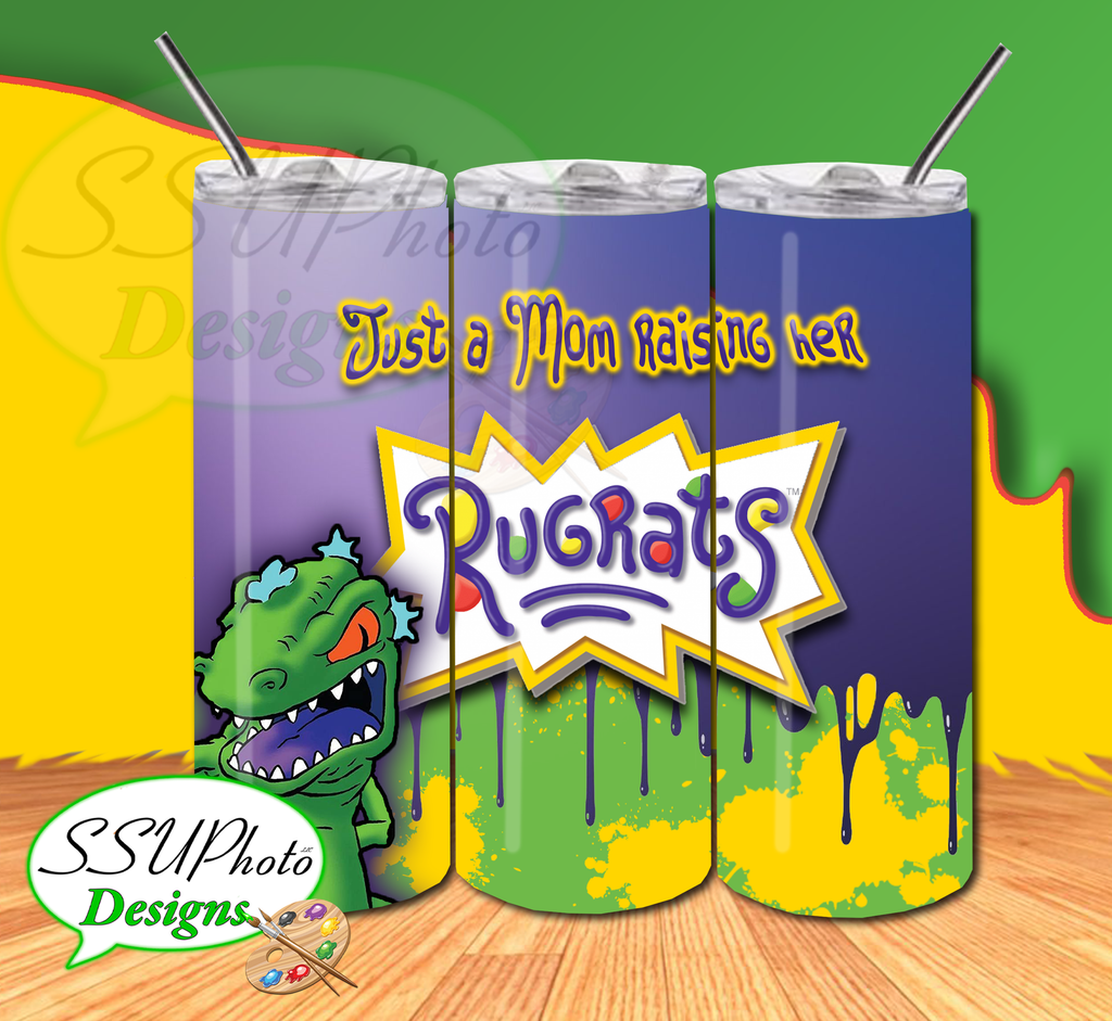 Rugrats Mom 20 OZ Skinny TumblerD Digital Design