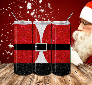 Winter Glitter collection Design 20 OZ Skinny Tumbler