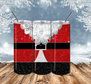Winter Glitter collection Design 20 OZ Skinny Tumbler