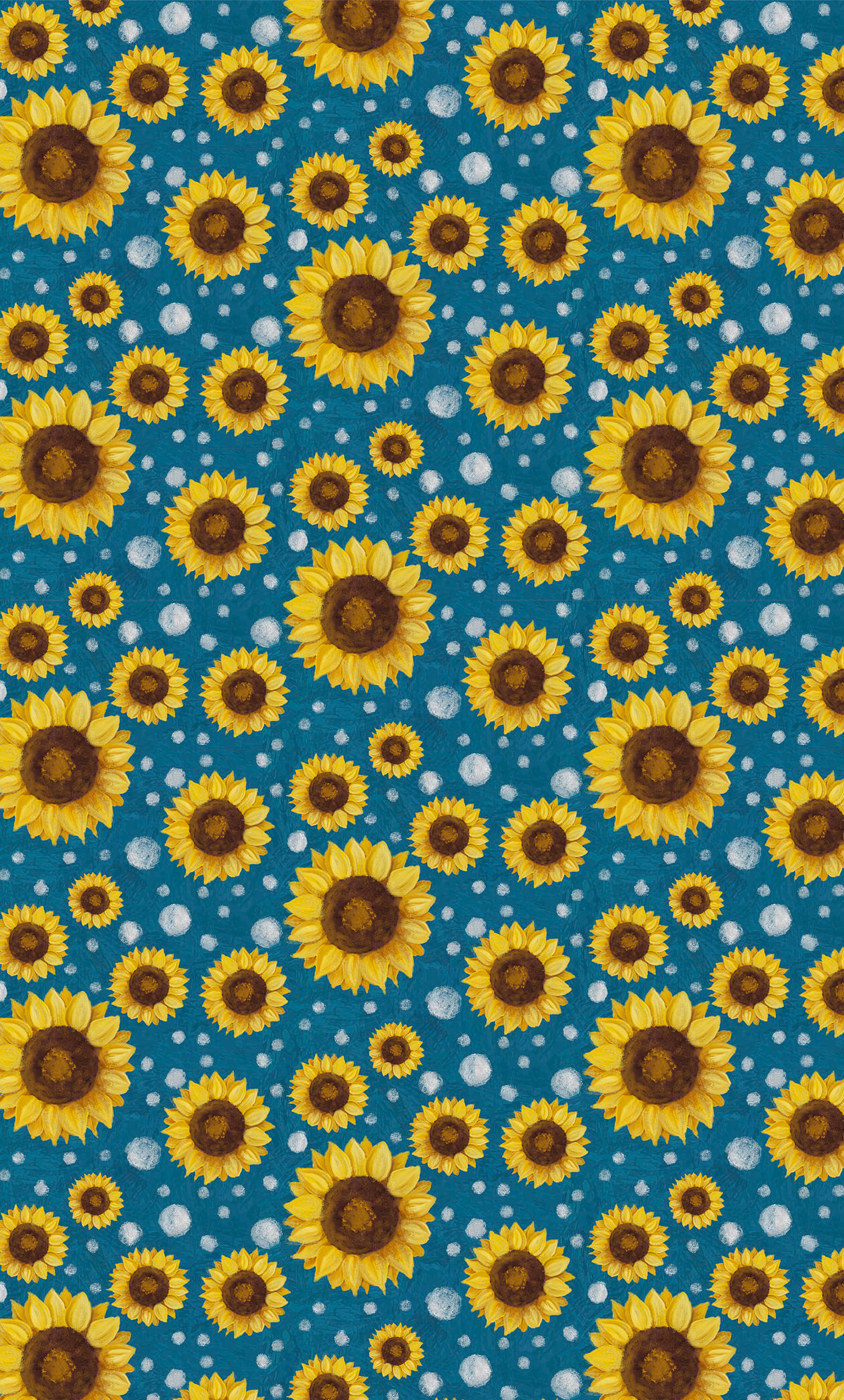 Sunflowers Gaiter Digital Design