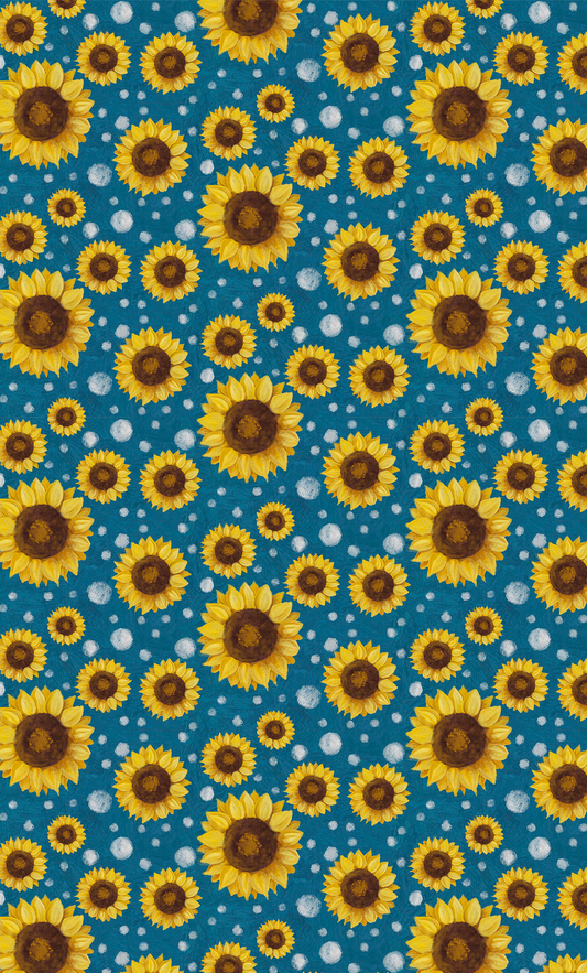 Sunflowers Gaiter Digital Design