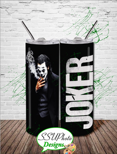 Smoking Joker Tumbler