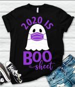 2020 Boo Sheet Halloween T-shirt