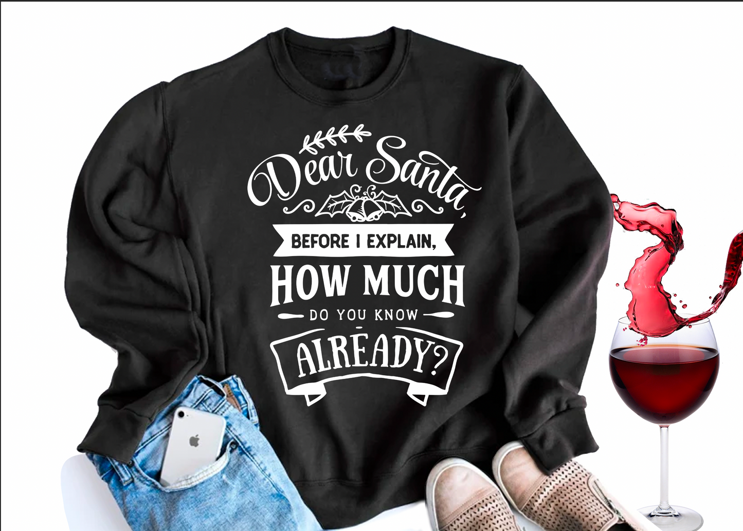 Dear Santa, I can Explain Sweater