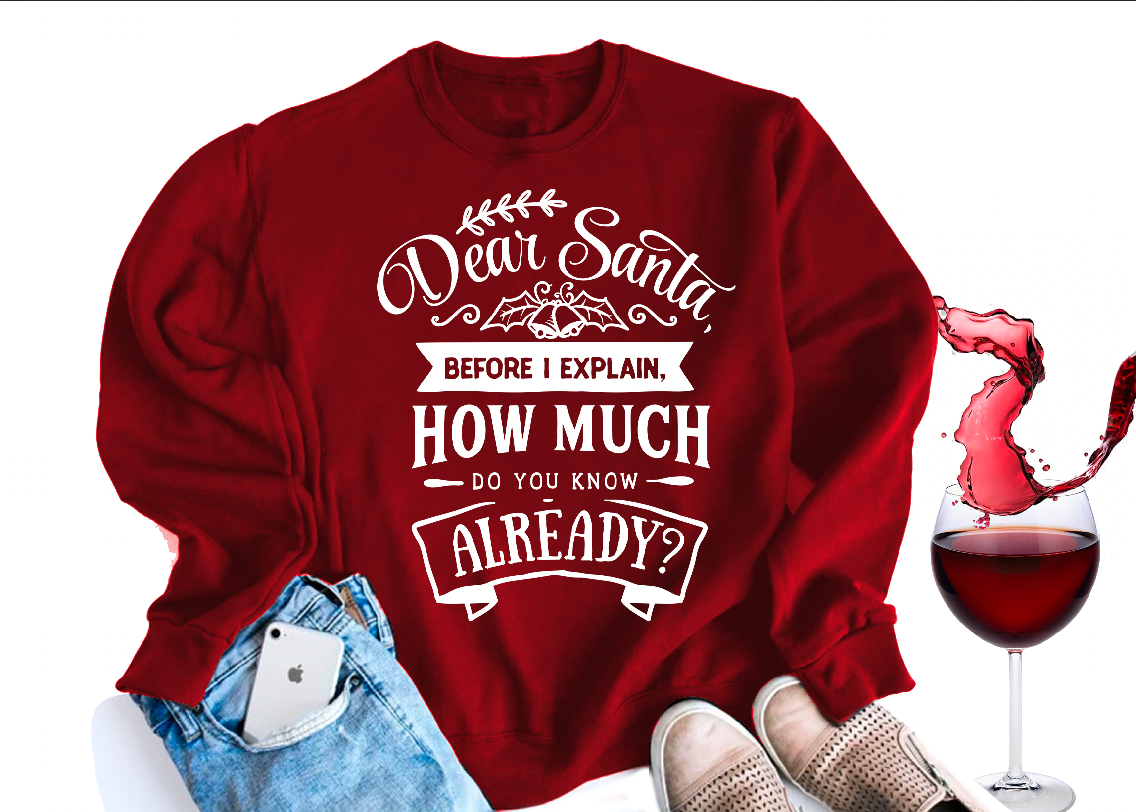 Dear Santa, I can Explain Sweater
