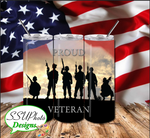 America Digital Design 20 OZ Skinny Tumbler