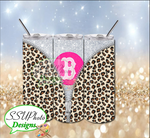 Baseball Glitter Zipper collection 20 oz tumbler Digital Design