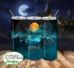 HP Fight  20 OZ Skinny TumblerD Digital Design