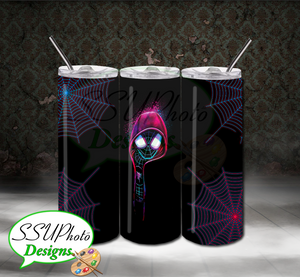 Neon Spiderman Tumbler