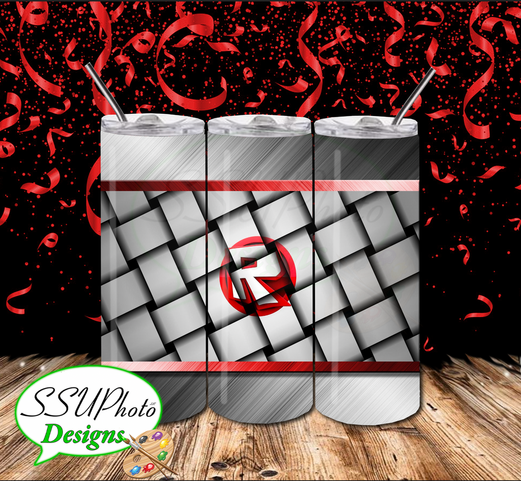 Roblox1 20 OZ Skinny Tumbler straight  Digital Design
