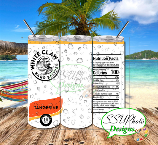 W Claw  Seltzer Collection Tumbler Straight