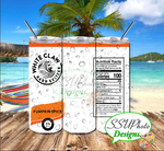 W Claw  Seltzer Collection 20 OZ Skinny Tumbler Straight Digital