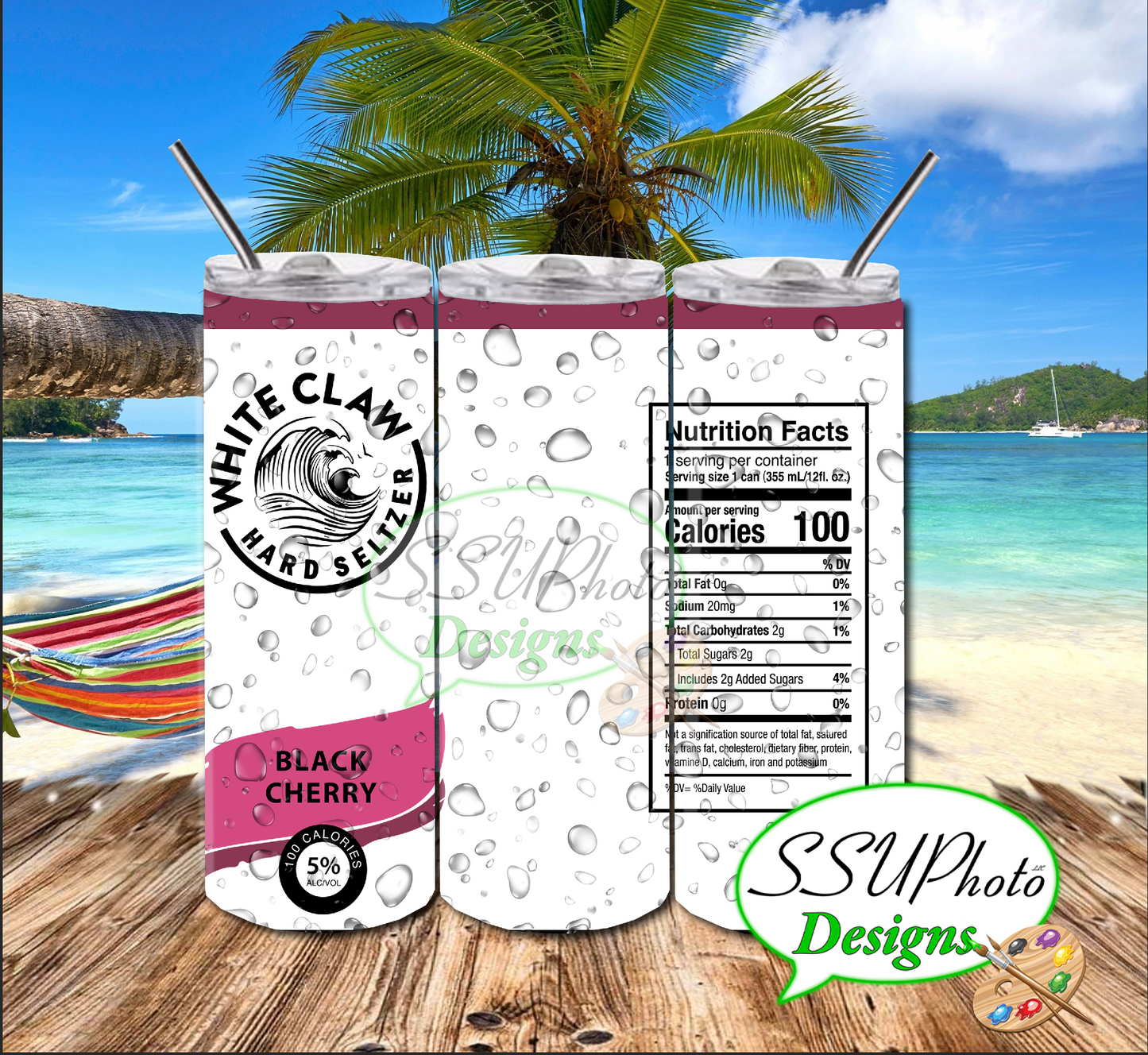 W Claw  Seltzer Collection Tumbler Straight