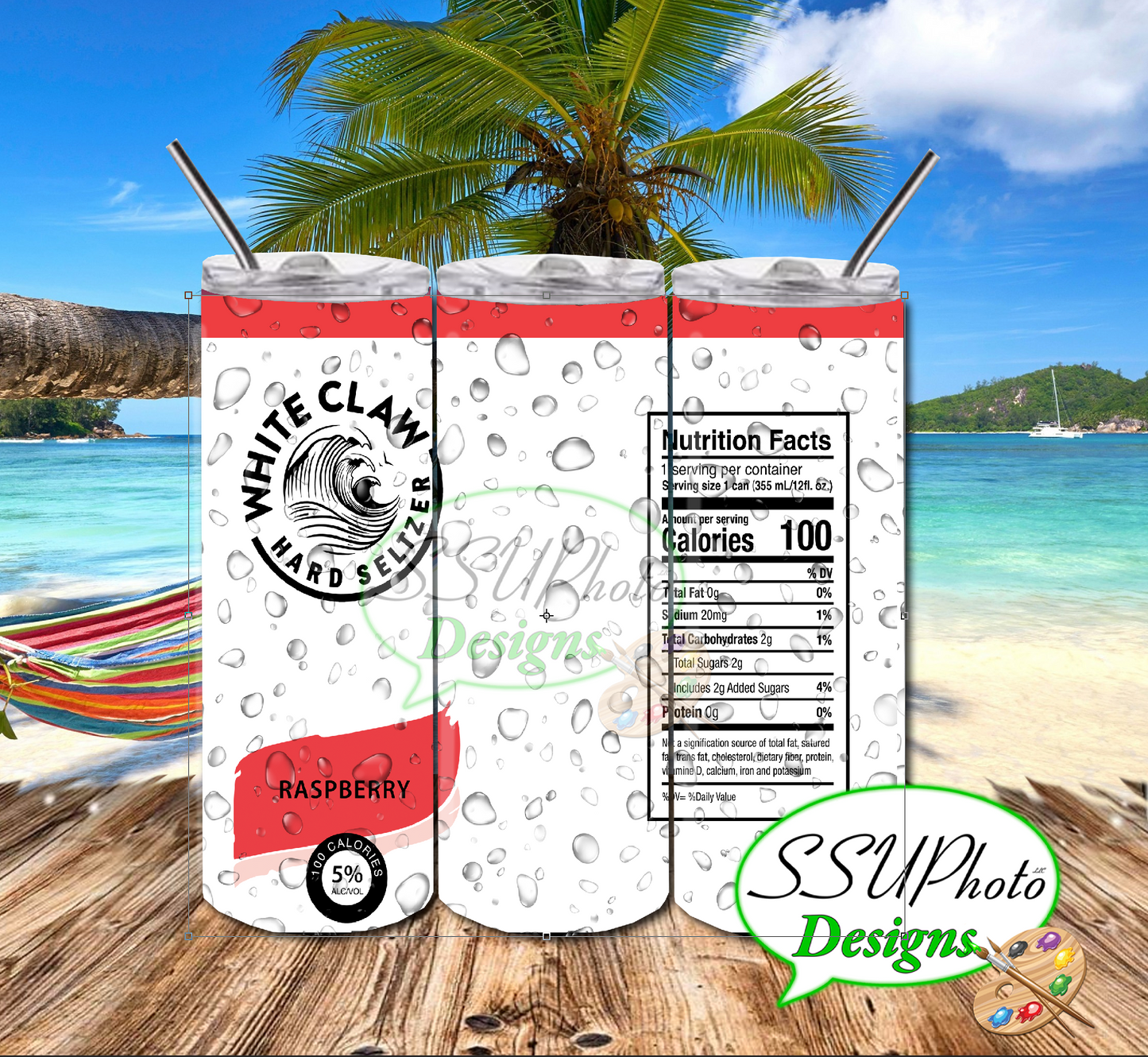 W Claw  Seltzer Collection Tumbler Straight