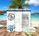 W Claw  Seltzer Collection 20 OZ Skinny Tumbler Straight Digital