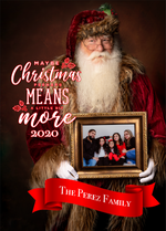 Holiday Cards photos with Santa