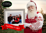 Holiday Cards photos with Santa