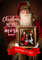 Holiday Cards photos with Santa