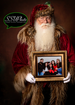 Prints only* Virtual Photos with Santa