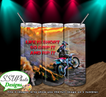 Motocross Collection 1 20 OZ Skinny TumblerD Digital Design
