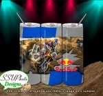 Motocross Collection 1 20 OZ Skinny TumblerD Digital Design