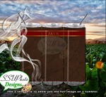 Cigar 20 OZ Skinny TumblerD Digital Design