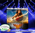 Wonder Woman 20 OZ Skinny TumblerD Digital Design