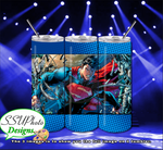 Superman Collection 20 OZ Skinny TumblerD Digital Design