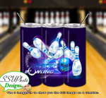 Bowling Collection 20 OZ Skinny TumblerD Digital Design