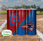 Boston Sports Collection 20 OZ Skinny TumblerD Digital Design