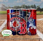 Boston Sports Collection 20 OZ Skinny TumblerD Digital Design