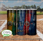 Boston Sports Collection 20 OZ Skinny TumblerD Digital Design