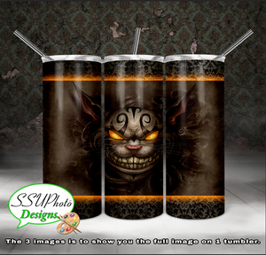 Evil Alice Collection 20 OZ Skinny TumblerD Digital Design