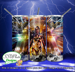 WW84 Collection 20 OZ Skinny TumblerD Digital Design