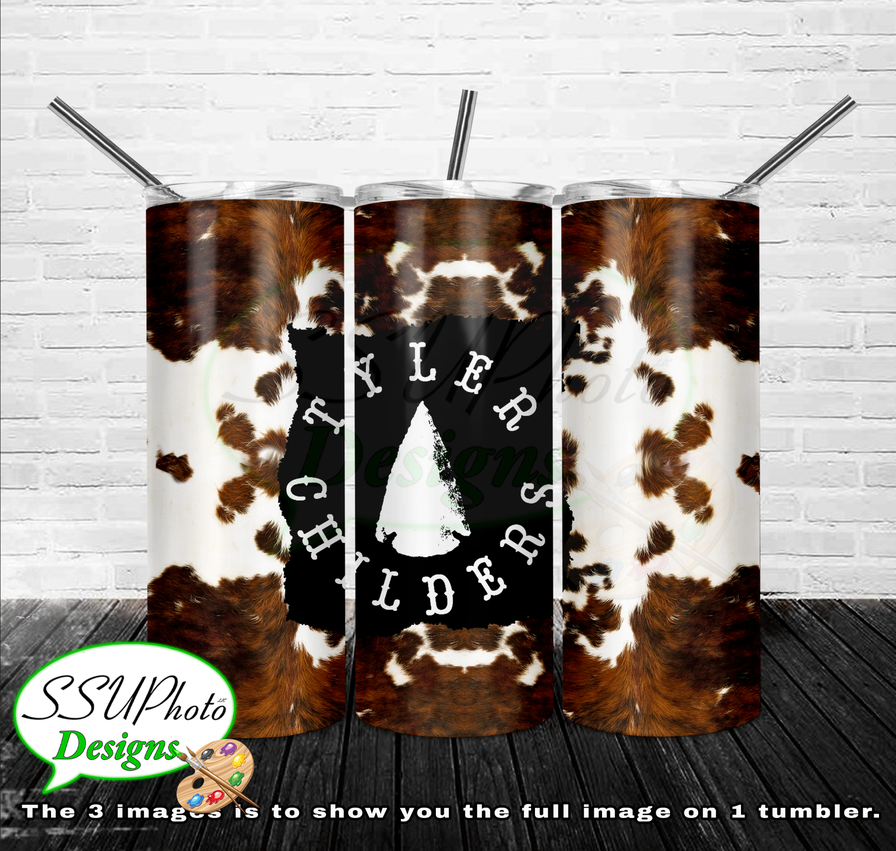 Morgan Wallen & Tyler Childers 20 OZ Skinny TumblerD Digital Design