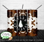 Morgan Wallen & Tyler Childers 20 OZ Skinny TumblerD Digital Design