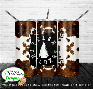 Morgan Wallen & Tyler Childers 20 OZ Skinny TumblerD Digital Design