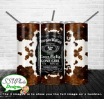 Morgan Wallen & Tyler Childers 20 OZ Skinny TumblerD Digital Design