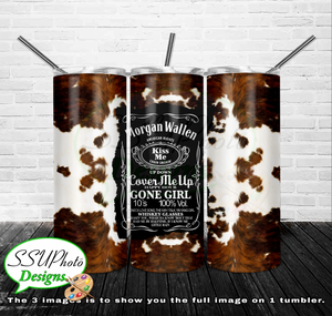 Morgan Wallen & Tyler Childers 20 OZ Skinny TumblerD Digital Design