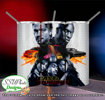 Fast 9 Collection  20 OZ Skinny TumblerD Digital Design