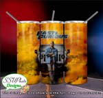 Fast 9 Collection  20 OZ Skinny TumblerD Digital Design