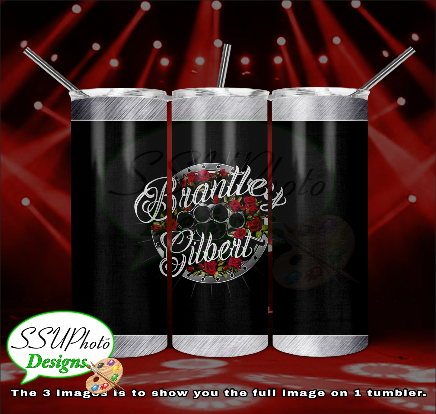 Brantley G Collection  20 OZ Skinny TumblerD Digital Design