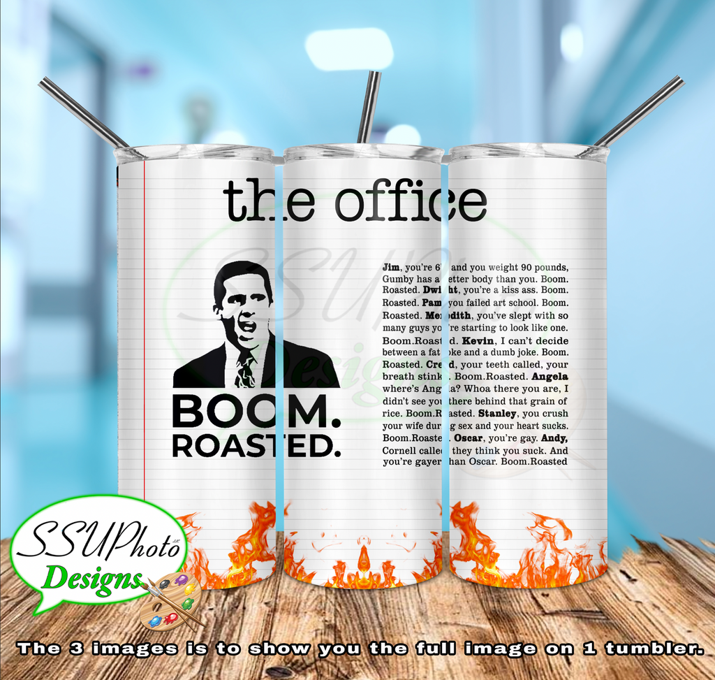 The Office Roast 20 oz and 30 OZ Skinny TumblerD Digital Design