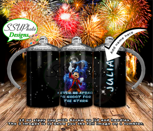 Shoot for the Stars Mickey 12oz Sippy Cup