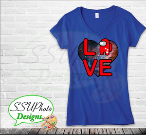 Love is Among us Shirt Design Digital Design