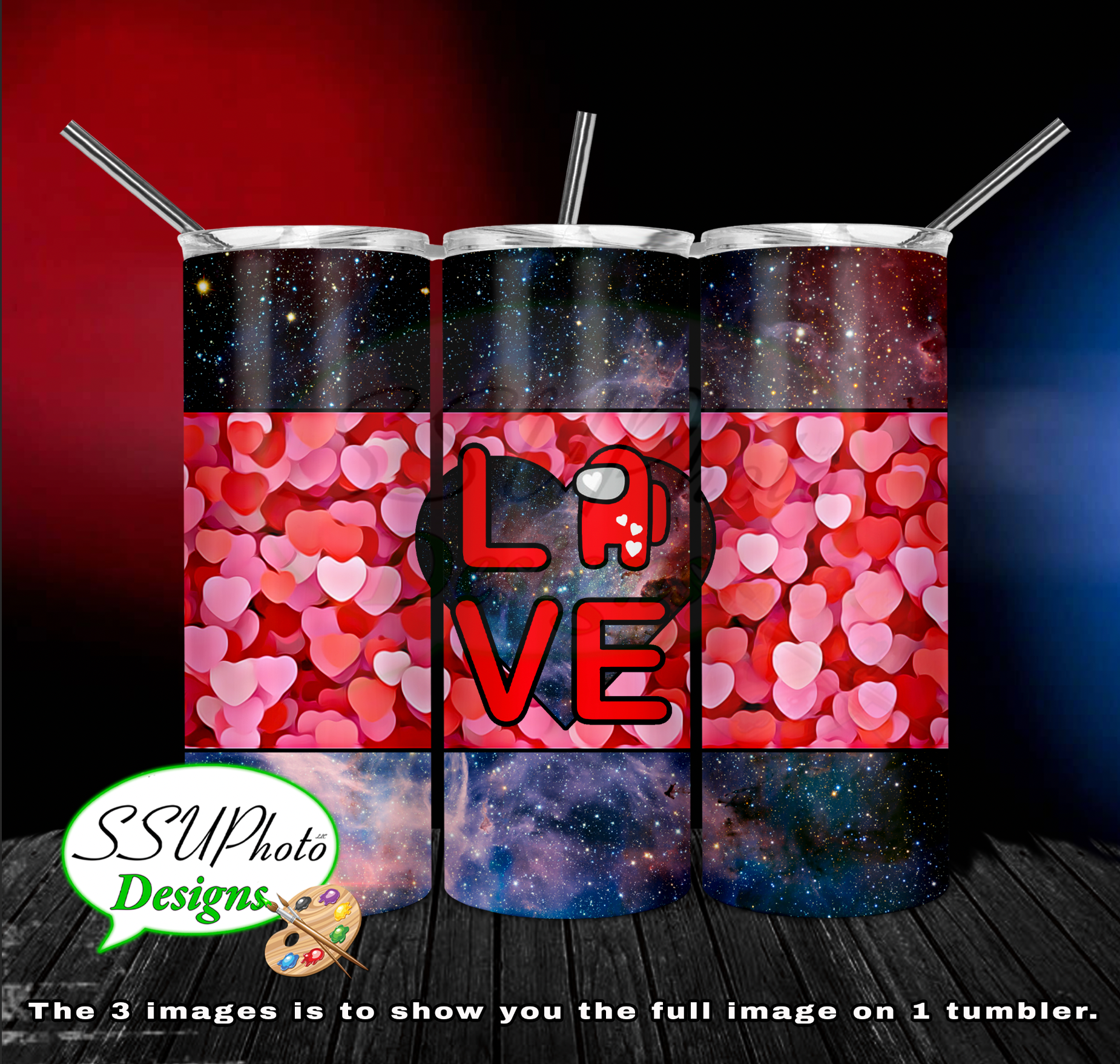 Love is Among us Tumbler