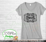 Cowgirl Shit V-neck T-Shirts