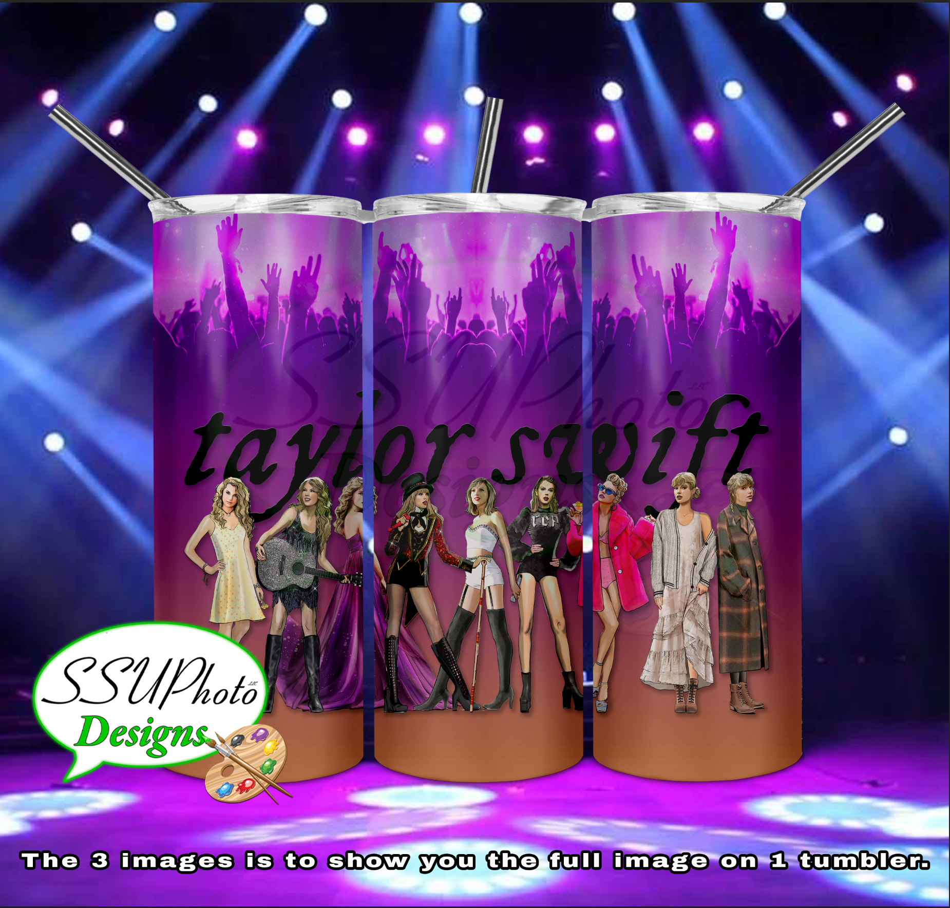 TaylorS  20 oz and 30oz OZ Skinny TumblerD Digital Design